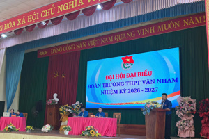 ĐẠI HỘI ĐẠI BIỂU ĐOÀN TNCS HỒ CHÍ MINH TRƯỜNG THPT VÂN NHAM, NHIỆM KỲ 2026 – 2027